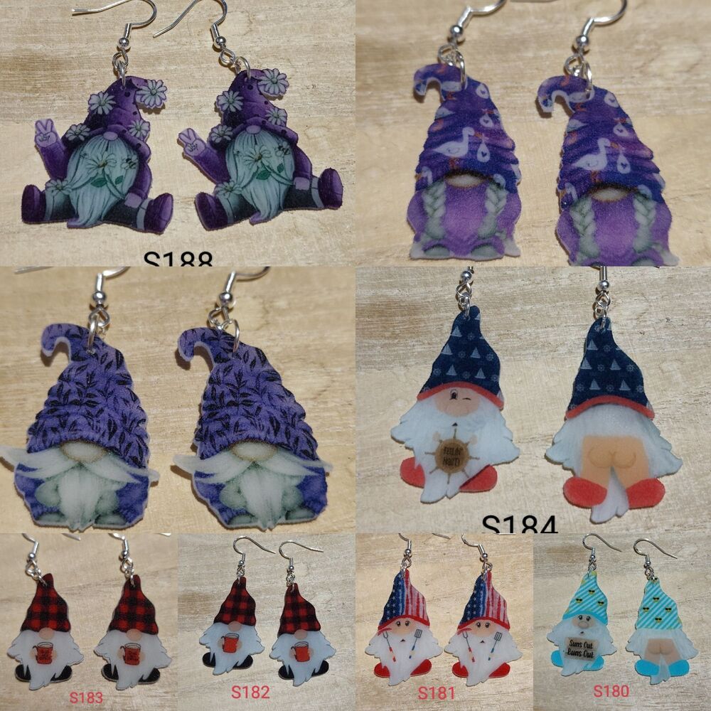 Gnome Earrings